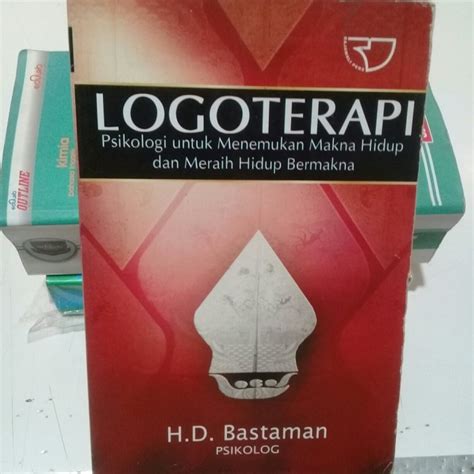 Jual Buku Logoterafi Psikologi Untuk Menemukan Makna Hidup Shopee