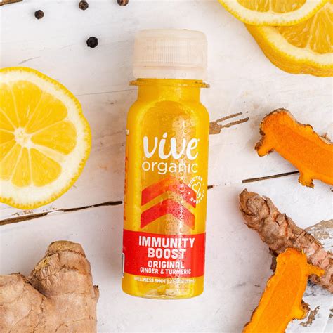 Vive Organic Immunity Boost Shot Natural Immune Support Little West