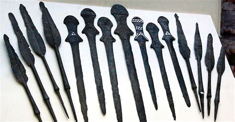 Metallurgy Prowess Revealed By Worlds Oldest Swords Discovered In