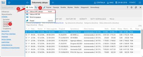 Jak wystawić fakturę zakupu z transakcją wewnątrzwspólnotowe nabycie