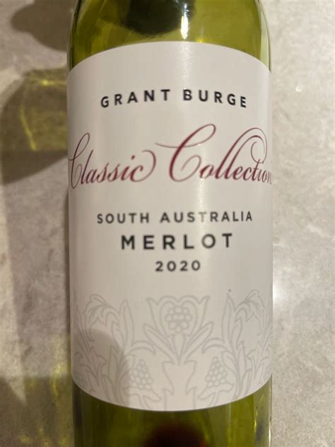 2021 Grant Burge Merlot Classic Collection Australia Cellartracker