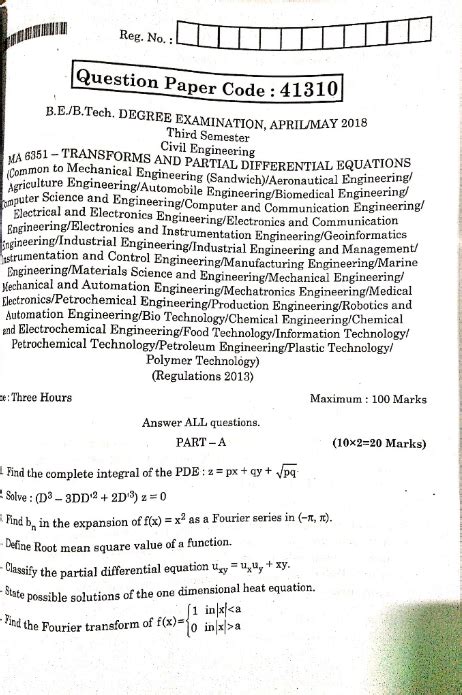 Ma Transforms And Partial Differential Equations R Anna