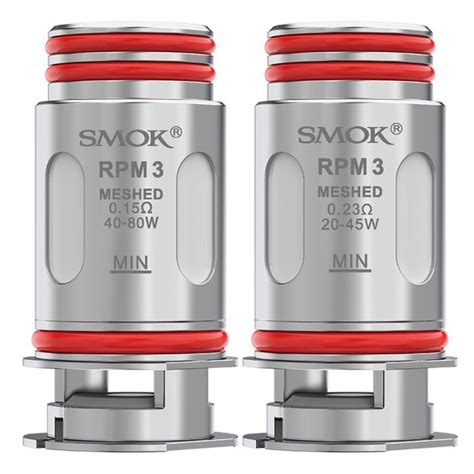 Smok RPM3 Replacement Coils 5 Pack Custom Vapes UK Vape Kits E