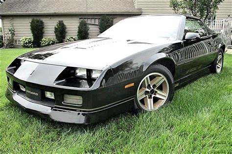 4 500 Mile 1987 Chevrolet Camaro IROC Z Coupe 5 Speed For 57 OFF