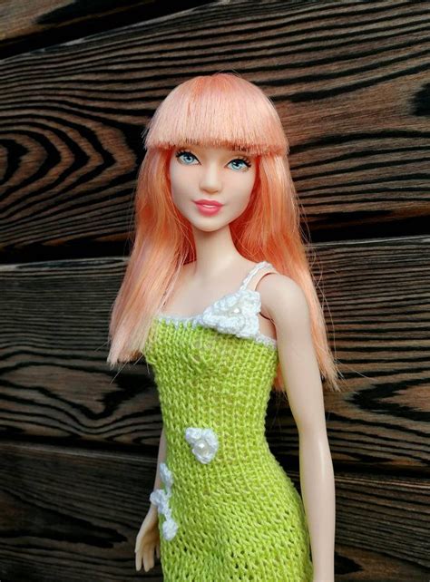 Ooak Barbie Doll Repaint Doll Summer Custom Barbie Etsy