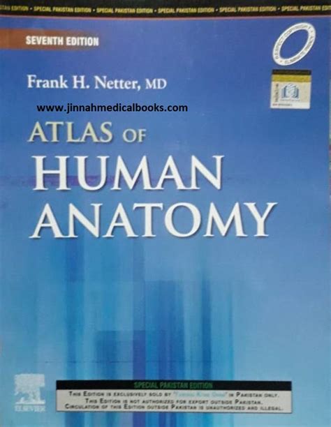 Netter Atlas of Human Anatomy - 7th Edition Original