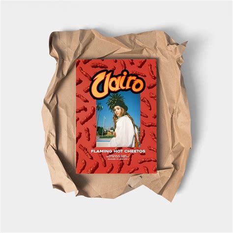 Clairo Flamin Hot Cheetos Album Tracklist Poster Print Minimal Wall Art Apartment
