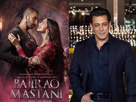 Know why Salman Khan rejected Bajirao Mastani with Bhansali