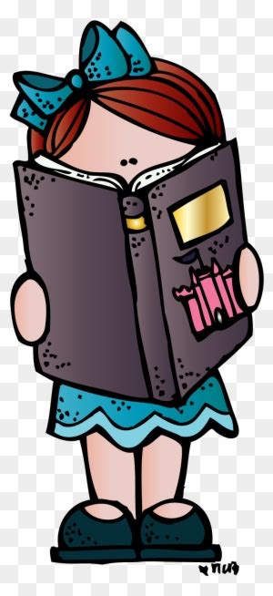 Melonheadz Girl Reading Clipart Reading Melonheadz Free Transparent