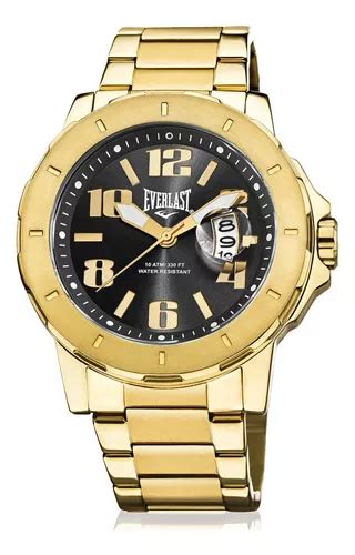 Relogio De Pulso Masculino Everlast Masculino Dourado E642 MercadoLivre