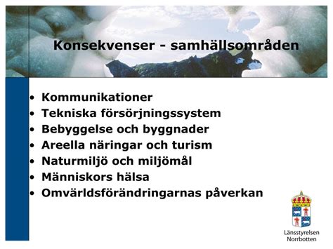 Ppt Anpassning Till Ett F R Ndrat Klimat Powerpoint Presentation