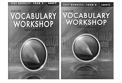 Sadlier Vocabulary Workshop Enriched Edition — Teachers Choice