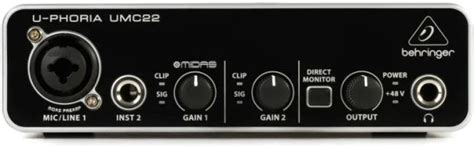 Behringer U-Phoria UMC202HD Review - American Songwriter