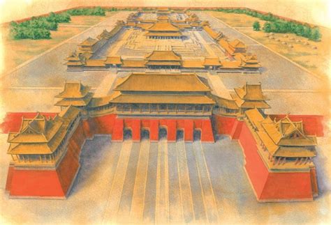 The Inner Palace Cheng Of Yuan Dynasty Dadu Beijing In Ad 1300