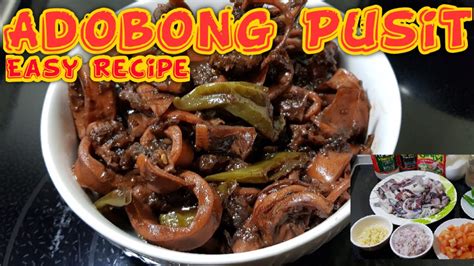 Panlasang Pinoy Recipe Adobong Pusit - Bios Pics