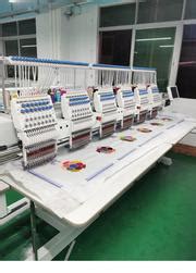 Yinghe 8 Head Multi Needle Computer Embroidery Machine For Clothes And