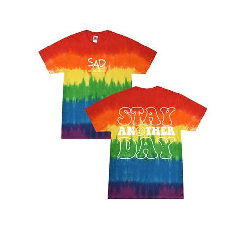 Stay Another Day Bubble Print on a Tie Dye T-shirt - June 2023 Monthly – StayAnotherDay