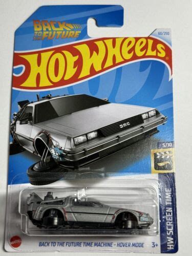 Hot Wheels Hw Screen Time Back To The Future Time Machine Hover