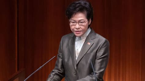 Carrie Lam defends China's plans to ensure loyalists lead city