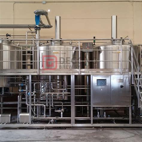 Custom 20HL 3 Vessel Brewhouse Commercial Brewery System Turnkey Beer