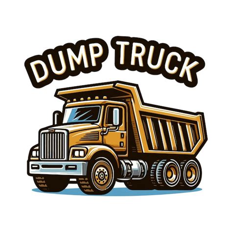 Dump Truck Vector Illustration Premium Ai Generated Vector