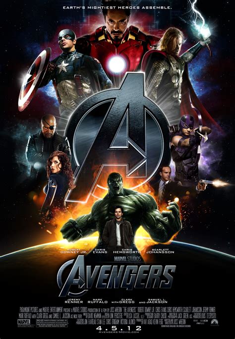 'The Avengers' Movie Poster by themadbutcher on DeviantArt