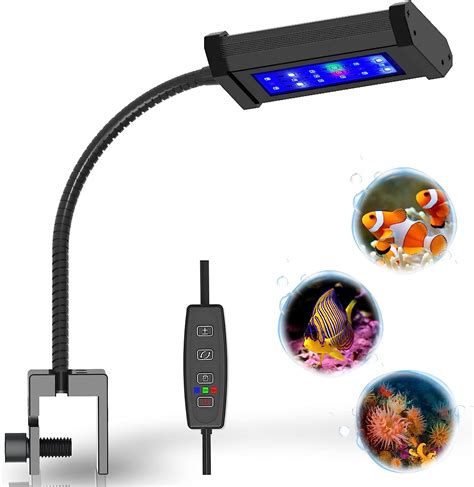 Lominie Led Aquarium Light Channels Manual Timer Dimmer Planted Fish