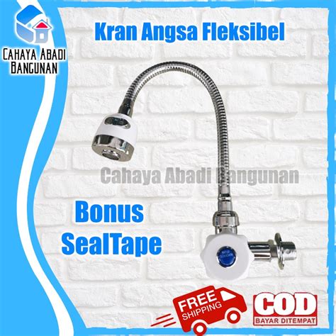 Jual Kran Keran Air Leher Angsa Cuci Piring Fleksibel Flekxible Soligen