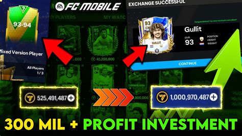 Made 300 Mil Profit Completed Free Gullit Exchange 93 94 Mixed