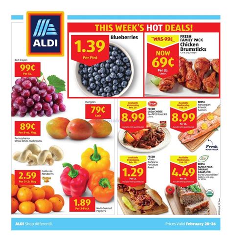 Aldi Weekly Ad February 20 26 2019 View The Latest Aldi Flyer And