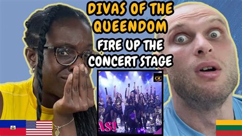 Reaction To Divas Of The Queendom Fire Up The Concert Stage First