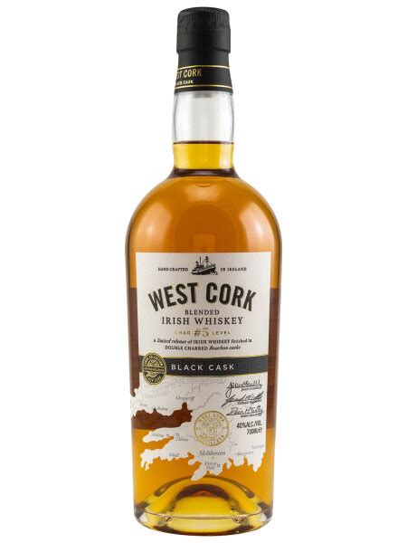 West Cork Black Cask Blended Irish Whiskey 21 88