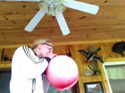 Blowing Up Hot Water Bottle YouTube