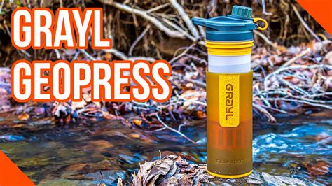 Testing The Grayl Water Filter Geopress 24 Oz Youtube