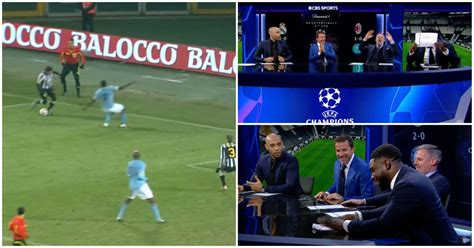 Jamie Carragher Thierry Henry Embarrasses Micah Richards In Front Of