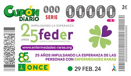 La Once Dedica Un Cup N Al Aniversario De Feder Para Apoyar A Las