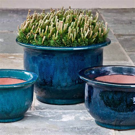 Glazed Ceramic Planter Sets – The Garden Gates