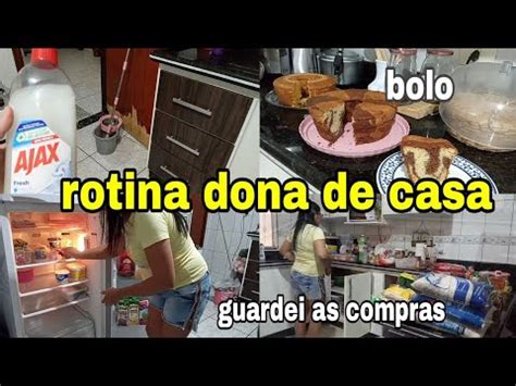 VLOG ROTINA DE DONA DE CASA ORGANIZEI AS COMPRAS LIMPEZA NA COZINHA