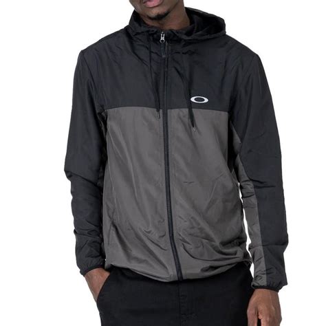 Jaqueta Oakley Corta Vento - Jaqueta Corta Vento com Capuz Oakley Blocked - Masculina | Centauro