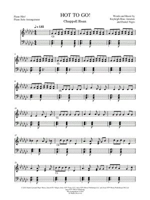 HOT TO GO Sheet Music Arrangements Available Instantly Musicnotes