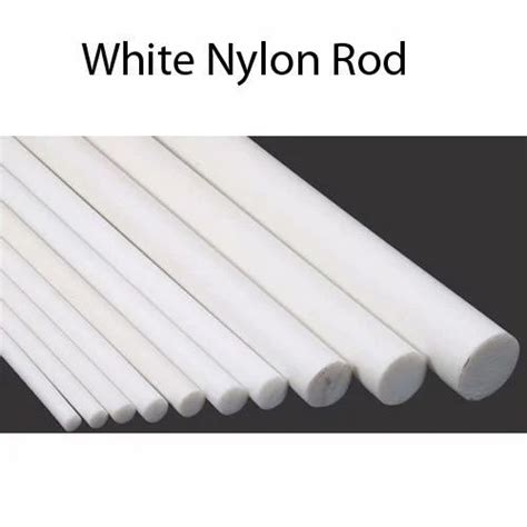 Kimax White Nylon Rod Size 8mm To 250mm Round At Rs 300 Kg In