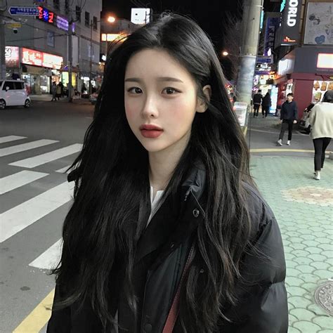 ﾟﾟ･ Pinterest Itsyagirltina ･ﾟﾟ･ Ulzzang Hair Korean Black