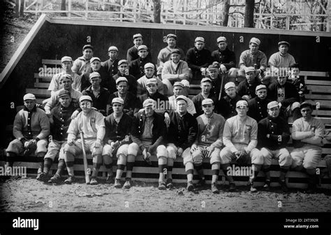 Phila N Players At Hot Springs Ark March Baseball Stock Photo Alamy