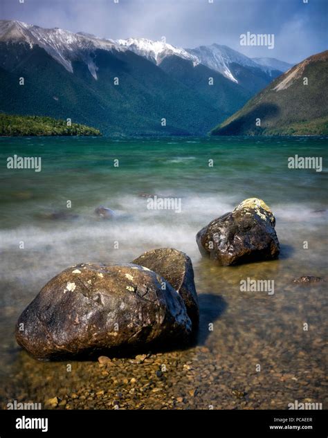 Lake Rotoiti Nelson Lakes National Park South Island New Zealand