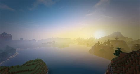 stock photo  game landscape minecraft