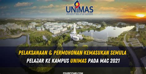 Pelaksanaan Permohonan Kemasukan Semula Pelajar Ke Kampus UNIMAS Pada