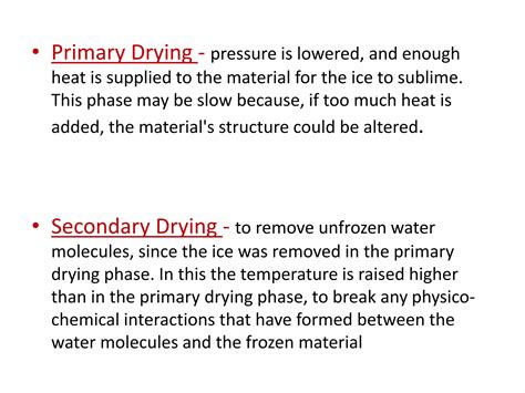 Freeze drying | PPT