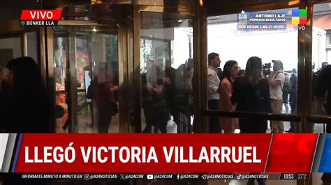 Victoria Villarruel y los padres de Milei están en el búnker