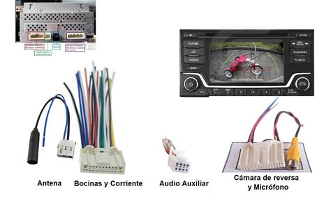 Arneses Para Conectar Estéreo Panasonic Nissan Ant8 20 32pin Envío gratis