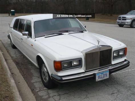 1983 Rolls Royce Silver Spirit Limousine 38 Stretch